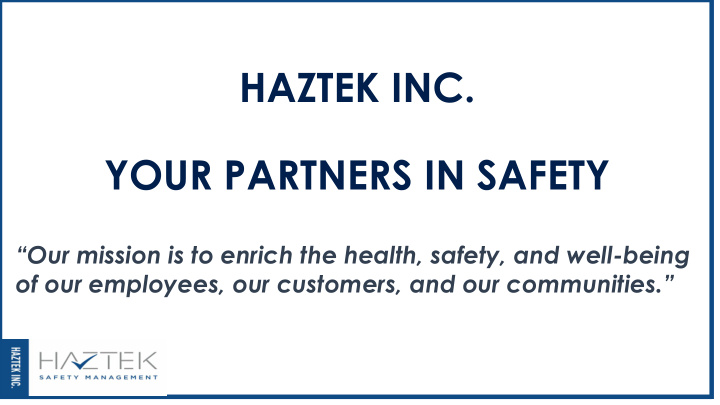 haztek inc your partners in safety