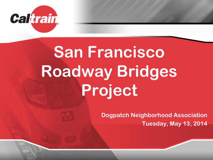 san francisco roadway bridges project