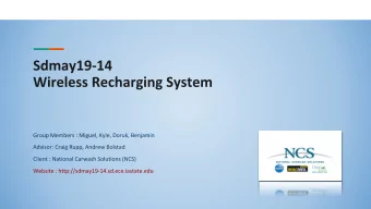 Problem Statement  National Carwash Solutions has a sensor on a car wash arm that is  powered by a