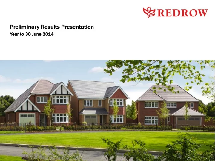 preliminary r results p presentation