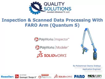Reseller: Quantum S  &amp; Quantum M  FaroArm and ScanArm  _____________________________  Unique