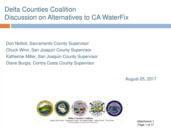 delta counties coalition discussion on alternatives to ca