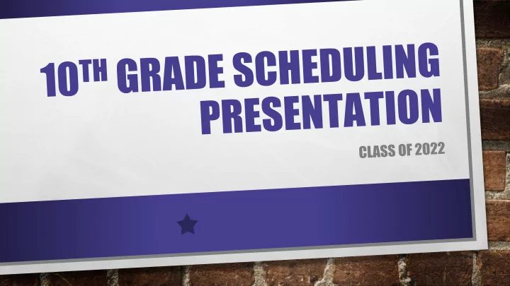 graduation credit requirements