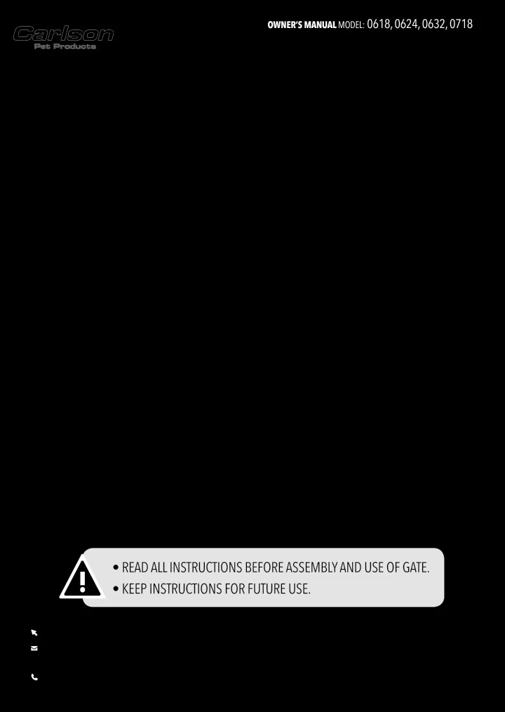keep instructions for future use carlsonpetproducts com