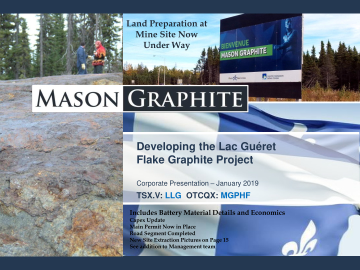 developing the lac gu ret flake graphite project