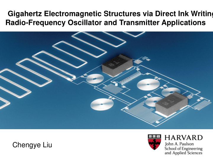 gigahertz electromagnetic structures via direct ink