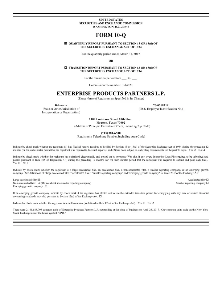 form 10 q
