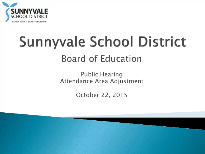 board of education