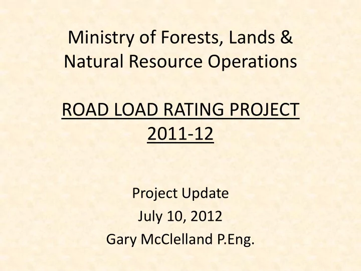 ministry of forests lands natural resource operations