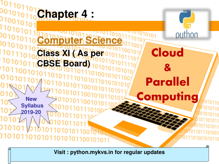 parallel computing new syllabus 2019 20 visit python