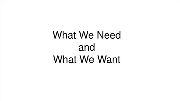 what we want increase in story proteins