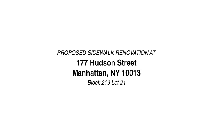 177 hudson street manhattan ny 10013