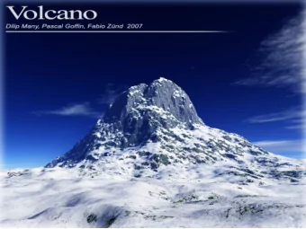 LAVA  full SPH system  with:  - pressure force  - viscosity force  - gravity force  - terrain