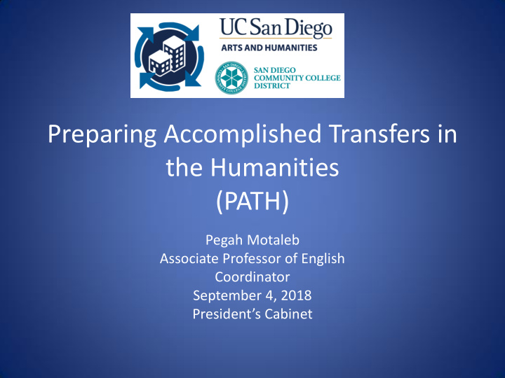preparing accomplished transfers in