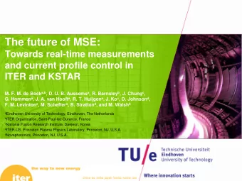 The future of MSE:  Towards real-time measurements  and current profile control in ITER and KSTAR