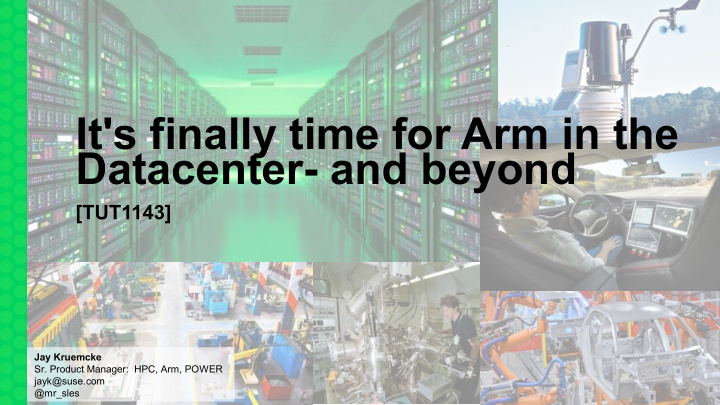 it s finally time for arm in the datacenter and beyond