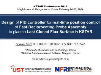 Design of PID controller for real-time position control of Fast Reciprocating Probe Assembly to