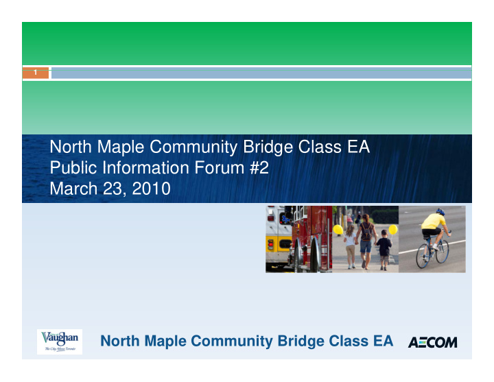 north maple community bridge class ea public information