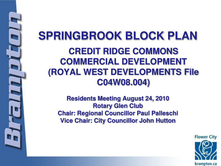 springbrook block plan