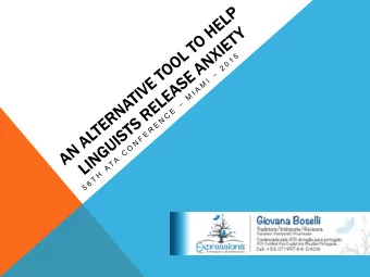 Summary  Technique (EFT)  Why does it work?  How to do it Lets tap!  Wrap up EFT  EMOTIONAL