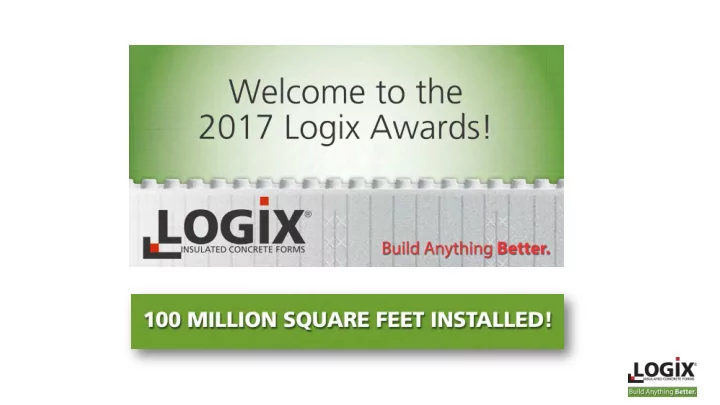 the 2017 logix awards is sponsored by