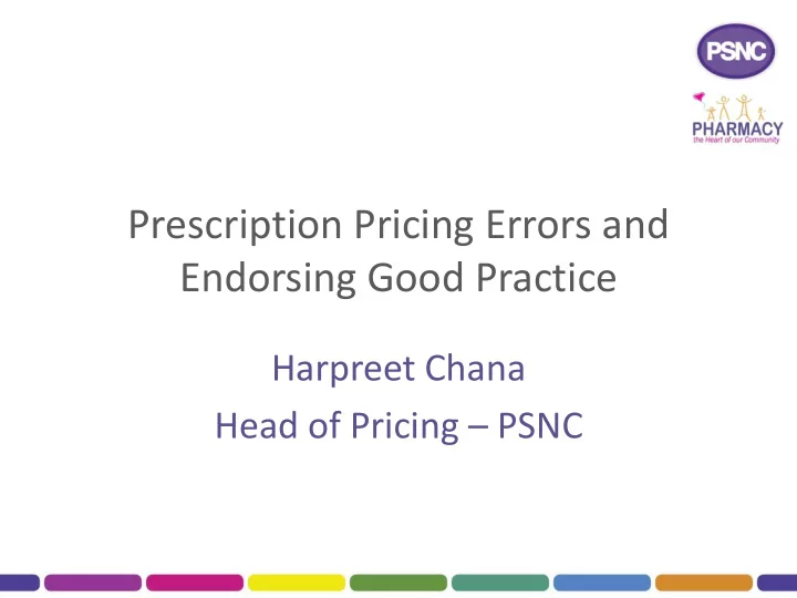 endorsing good practice