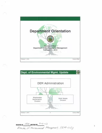 2   County of Maui M M EETINGON .  r- RECEIVED AT a s  /itca44 Vi/CriiMM7/4/ /vigi t'f9-ern i