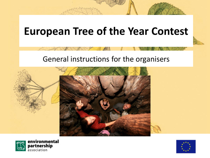 european tree of the year contest