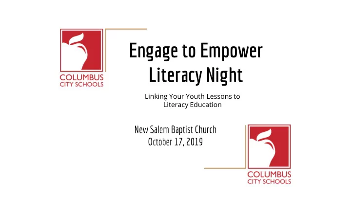 engage to empower