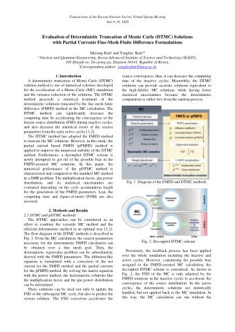 Evaluation of Deterministic Truncation of Monte Carlo (DTMC) Solutions  with Partial Currents
