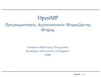 OpenMP