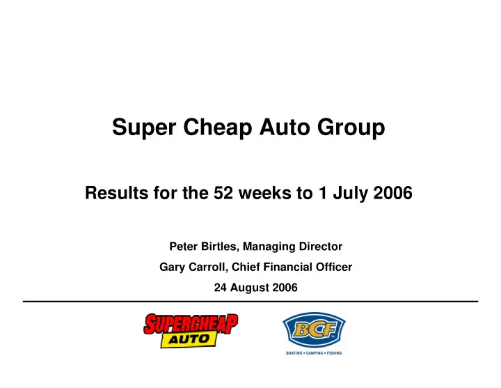 super cheap auto group