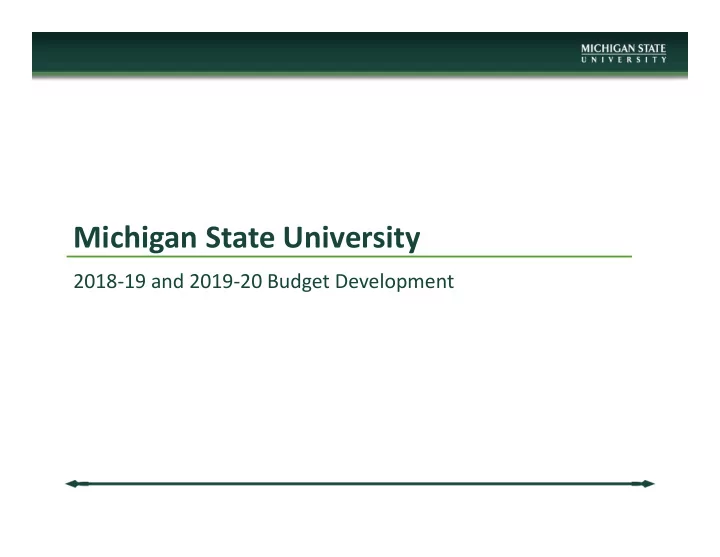 michigan state university