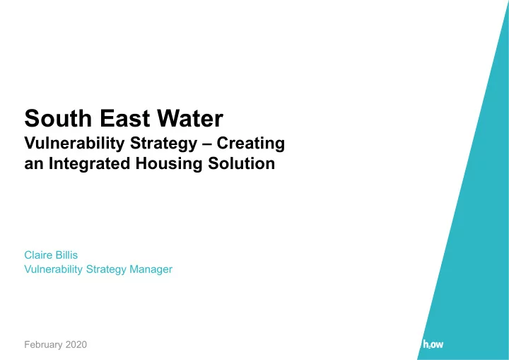 south east water