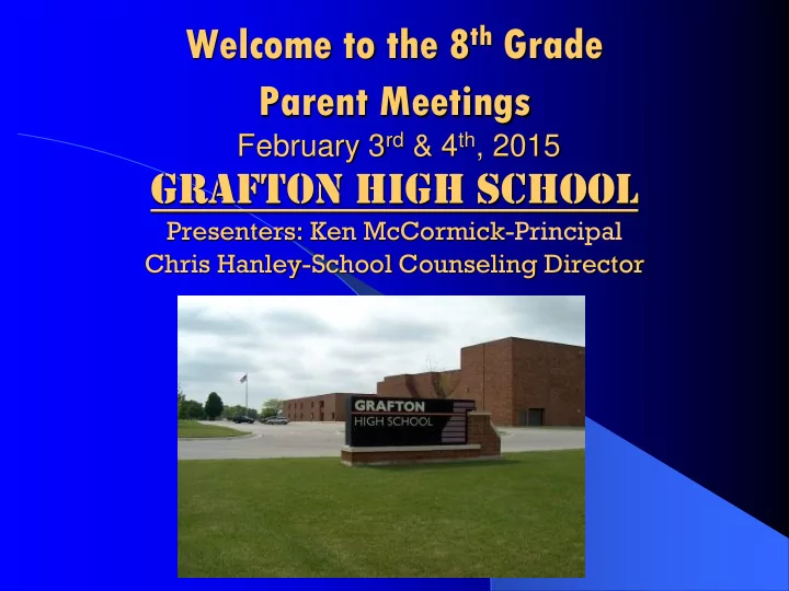 parent meetings