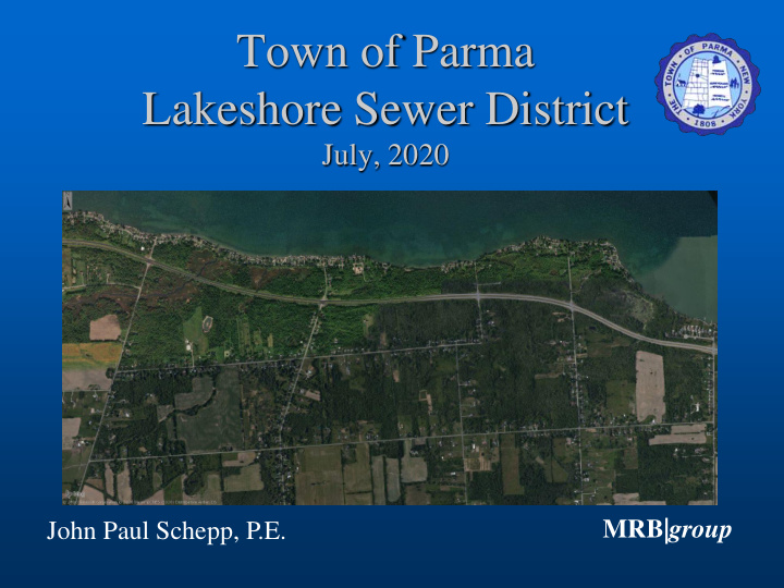 town of parma lakeshore sewer district