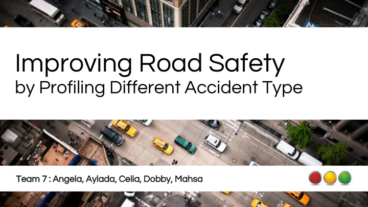 improving road safety