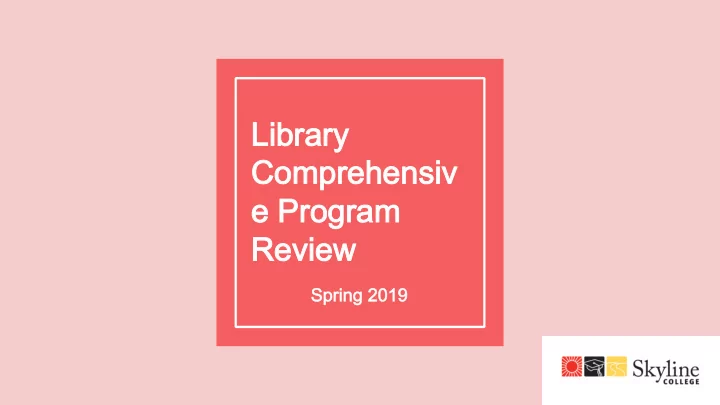 library library comprehensiv comprehensiv e program e