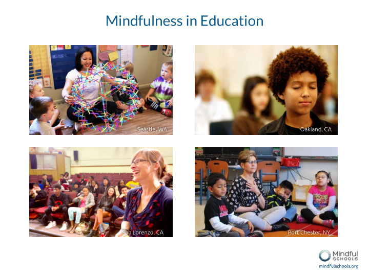 mindfulness in education