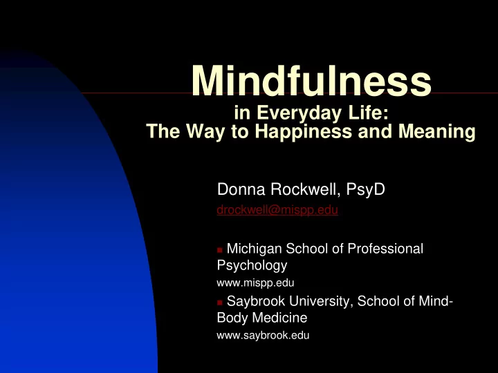 mindfulness