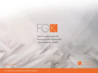 1  slip resistance,  durability and reference materials  Reference Materials  Current problems, the