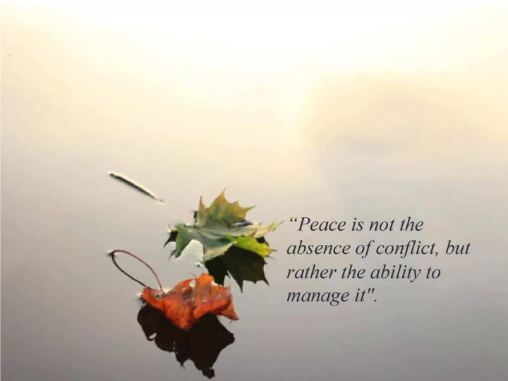 ahs quality health summit mindfulness finding peace in a
