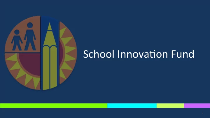 school innova on fund