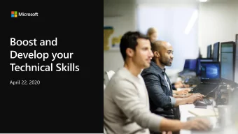 Communications Marketing Manager  Microsoft Canada 1. Feb 26: Why Microsoft? The opportunity for