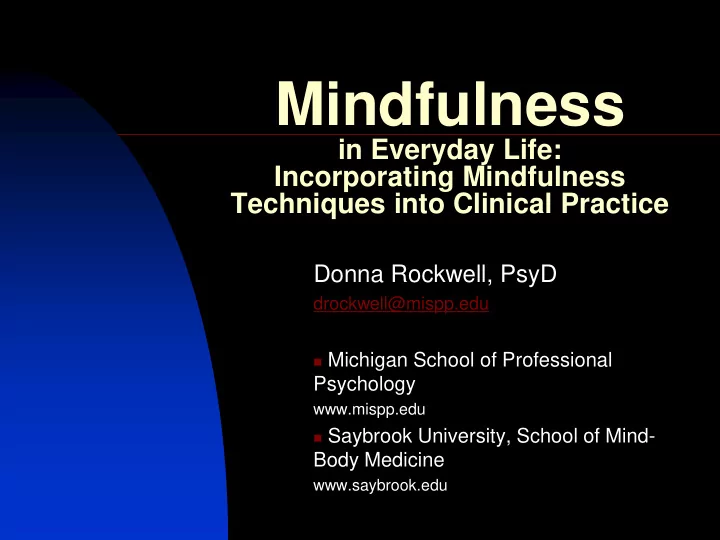 mindfulness