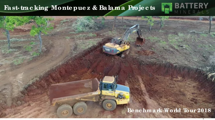 f ast tr ac king monte pue z balama pr oje c ts