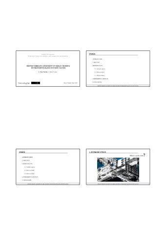What is a point cloud ?  1. INTRODUCTION  2. OBJECTIVE  3. METHODOLOGY  3.1. Visibility analysis