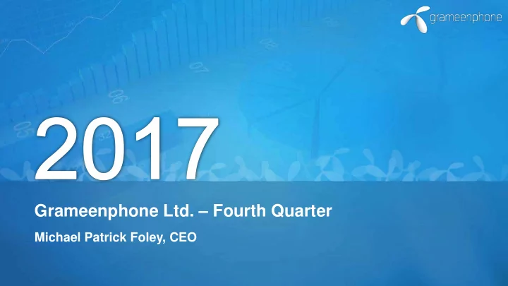 grameenphone ltd fourth quarter