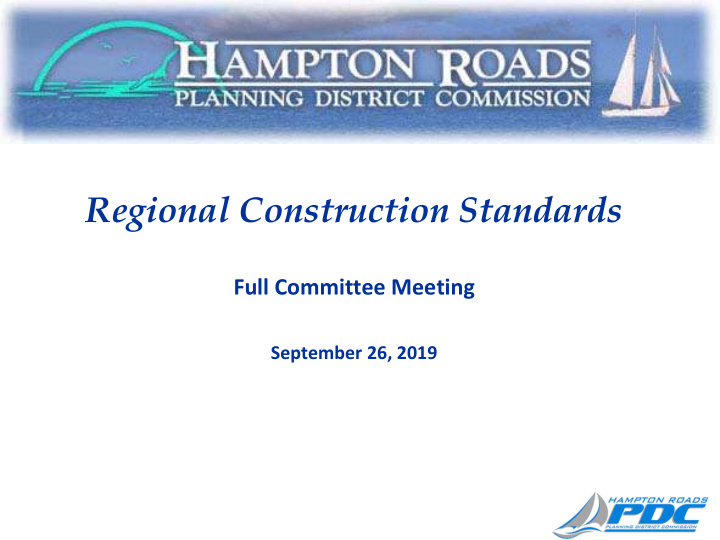 regional construction standards