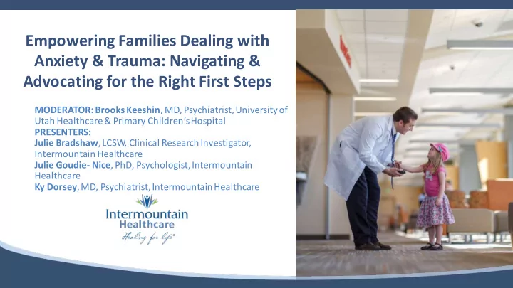 empowering families dealing with